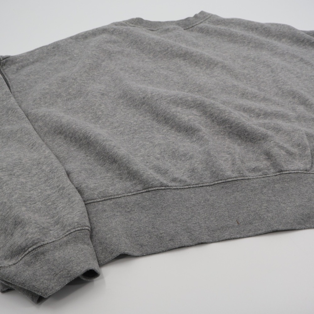 Nike Phoenix Fleece Sweatshirt Womens Medium Grey Cropped Oversized DJ7665-063 - Picture 9 of 10